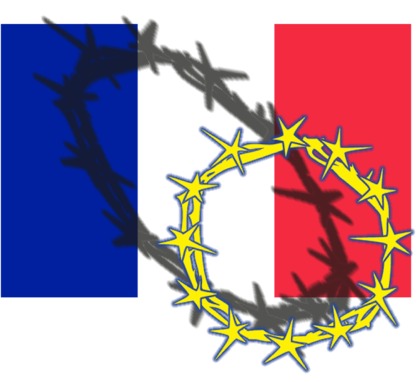 EU Crown of Thorns over France