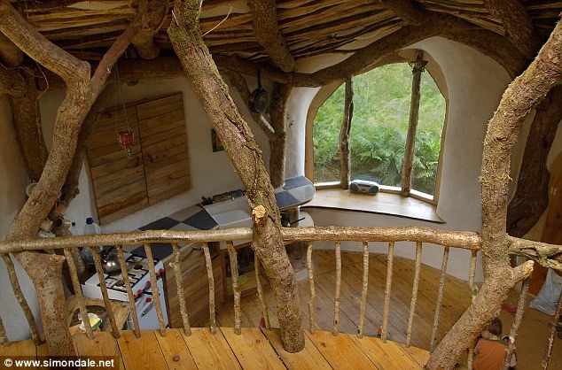 Hobbit Home View from Loft