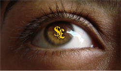 Money in Eye