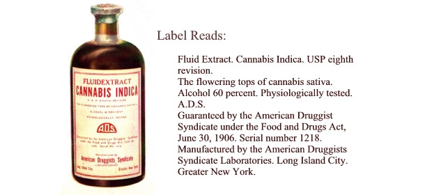 Marijuana (cannabis) extract, US copyright expired
